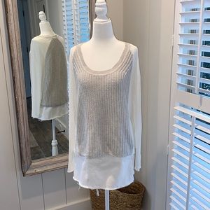 Duffy Knit Sweater, Size L